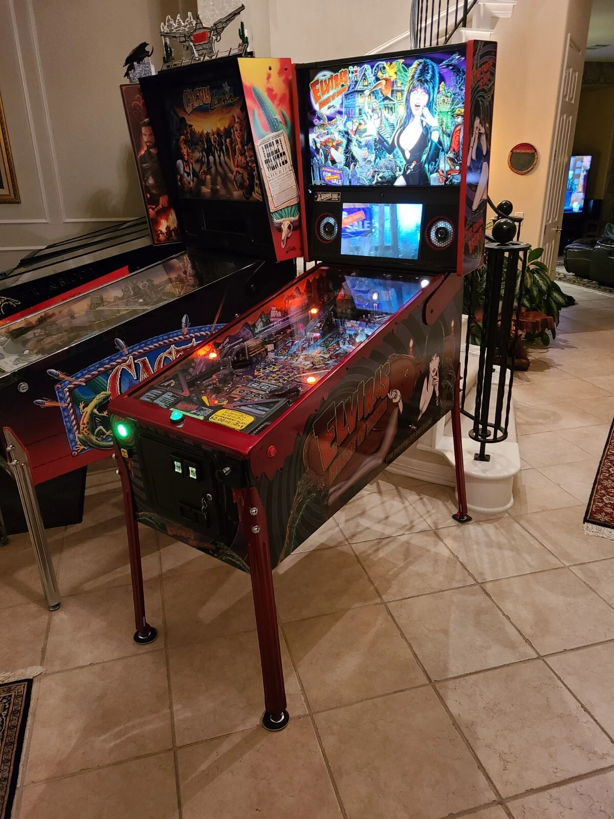 Elvira House of Horrors Limited Edition Pinball